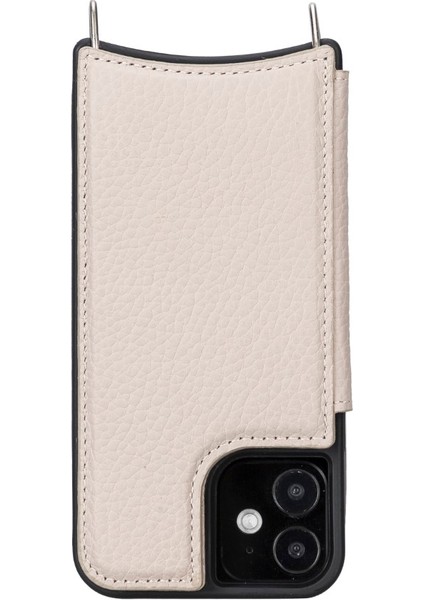 Apple iPhone 12 Mini Uyumlu Deri Askılı Kılıf Ufw Erc3 Bej fırsatları