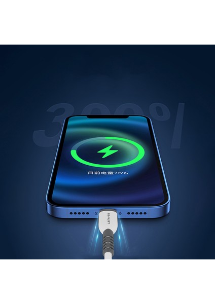 LC979 Usb-A To Lightning Hızlı Şarj Özellikli Data ve Şarj Kablosu 2.4A 1m Beyaz fırsatları
