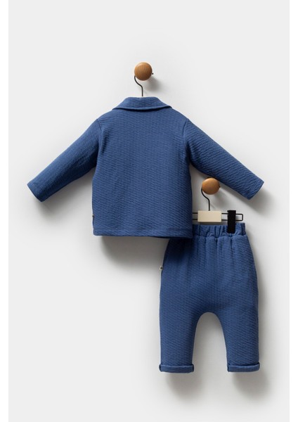 Moi Noi Ceketli Takım MNB5321 Navy Blue fırsatları
