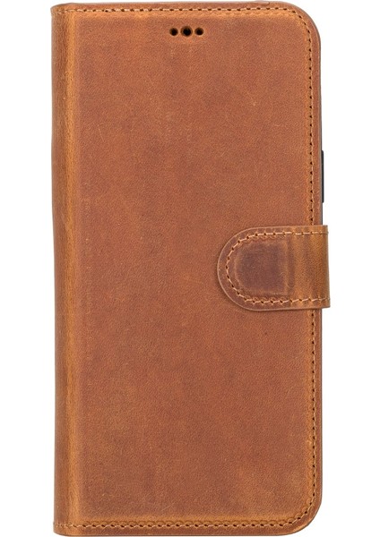 Apple iPhone 14 Plus Uyumlu Deri Cüzdanlı Kılıf Mwwn G19 Taba indirimleri