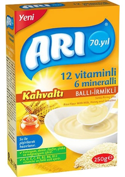 Sütlü Ballı Irmikli (Kahvaltı) Pirinç Unu 250 gr fiyatları