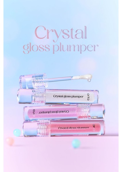 Yoğun Simli Dolgunlaştırıcı Dudak Parlatıcısı CLIO Crystal Gloss Plumper (02 Spicy Berry Tea)