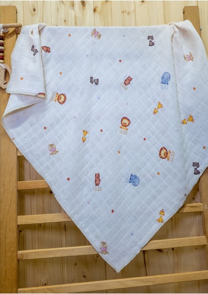 Little Organic's | 3’lü %100 Organik Pamuk Müslin Örtü - Battaniye Seti 75X80 cm | Oeko-Tex | Gots - Ztbest modelleri