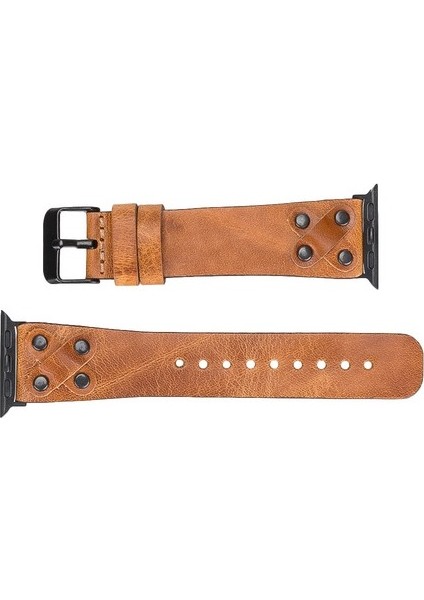 Apple Watch Uyumlu Deri Kordon Cross 42-44-45MM Bt V18 fırsatları