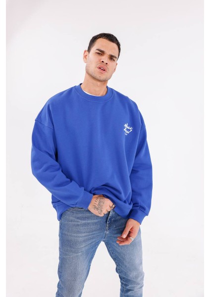 Less Stress Nakışlı Sweatshirt