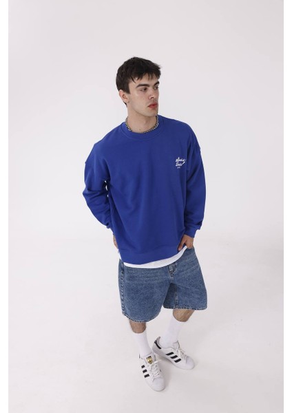 Less Stress Nakışlı Sweatshirt modelleri