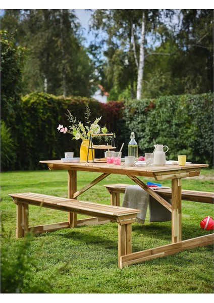 Lerholmen Piknik Masası Akasya modelleri