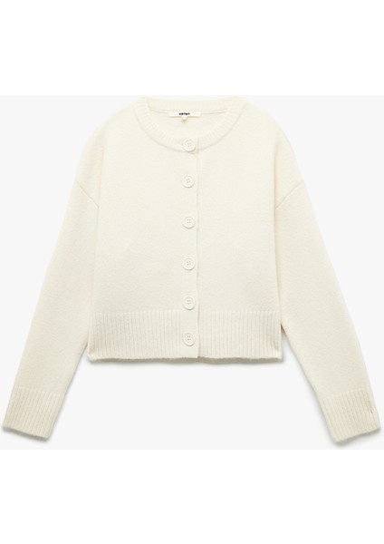 Uzun Kollu Bisiklet Yaka Triko Hırka modelleri