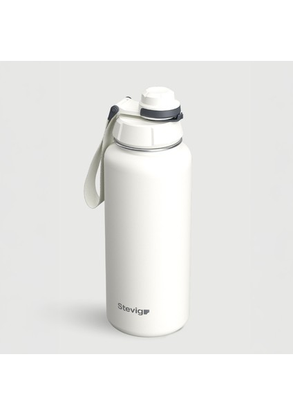 1 Hand Leak-Proof Sızdırmaz Çelik Termos 1000 Ml Star Whıte St-213 modelleri