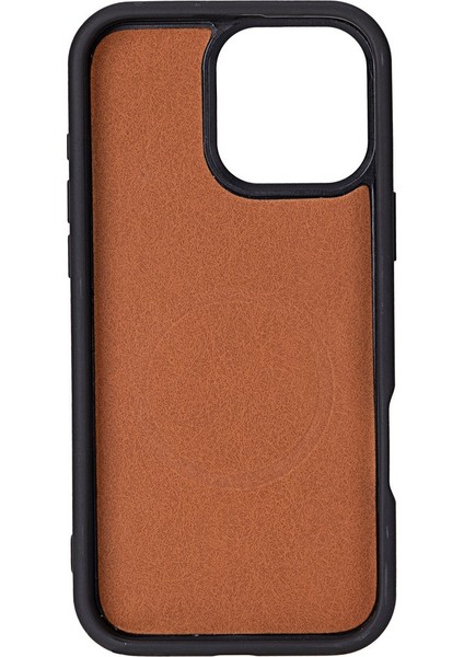 Apple iPhone 16 Pro Uyumlu, Hakiki Deri, El Yapımı, Cüzdanlı Kılıf, Antik Kahve fırsatları