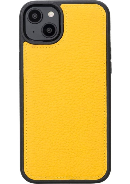 Apple iPhone 14 Plus Uyumlu Deri Cüzdanlı Kılıf Mwwn FL12 Sarı modelleri