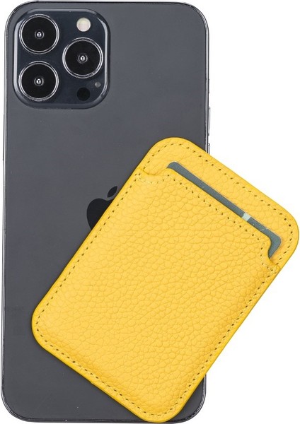 Maggy Deri Kartlık FL12 Sarı indirimleri