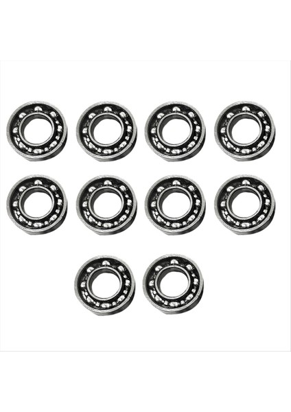 10PCS Yoyo Rulman R188 Rulmanlar Profesyonel Ekstra Uzun Sessiz Yoyo Rulman Yoyo Reping Rulman Parçaları Gümüş (Yurt Dışından)