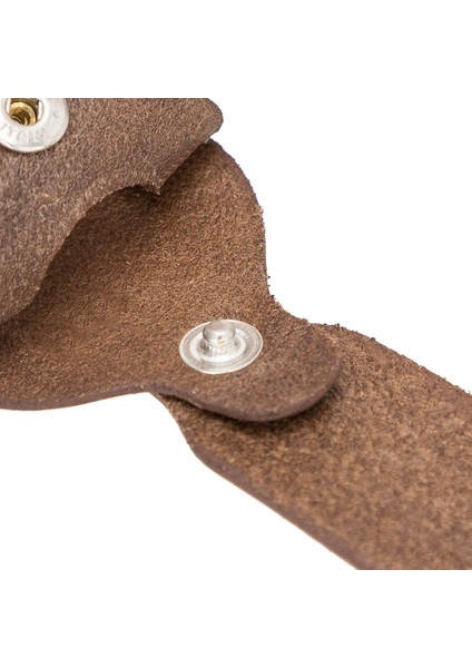 Apple Airtag Uyumlu Deri Anahtarlık Beta Aa6 Kahve indirimleri