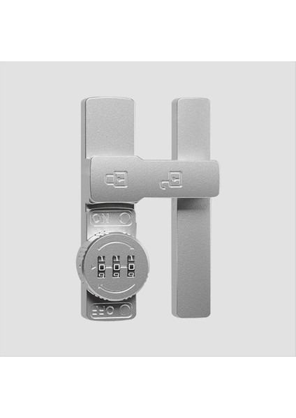 Kapı Mandal 180 Derece Sürgülü Kapı Kilidi Şifresi Kilidi Iç Kapı Cıvatası Serbest Yumruk Atış Hırsızlığı Önleyici Kapı Kilit Cıvatası B (Yurt Dışından) indirimleri