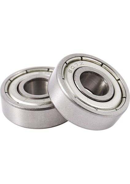 10 Parça 607ZZ 19 x 7 X6MM Mühürlenmiş Bir Sıra Derin Metal Bilyalı Rulmanlar (Yurt Dışından)