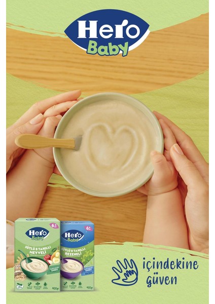 Sütlü 8 Tahıllı Meyveli Kaşık Mama 200G fırsatları