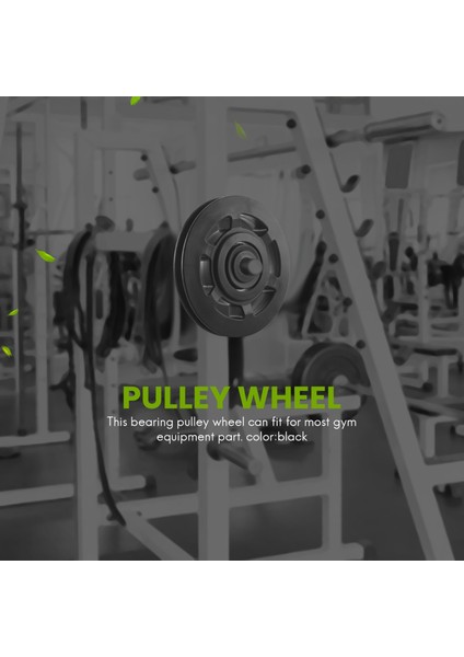4pcs 95MM Evrensel Yatak Kasnak Tekerlek Kablosu Fitness Ekipmanları Aksesuarlar Spor Salonu Ekipmanı Parça Aşın Yalıtım Aracı Uzun Servis Ömrü (Yurt Dışından) modelleri