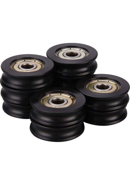 5 Pcs Plastik Gömülü 626ZZ Pencere Kapı Tekerleği U Groove Kılavuzu Kasnak 6278MM 3D Yazıcı Için Bilyalı Yatak (Yurt Dışından)