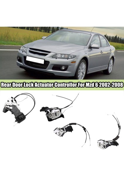 Araba Aksesuarları Ön Kapı Kilidi Mazda Için Aktüatör Kontrolörü 6 2002-2008 Gg (Yurt Dışından) fiyatları