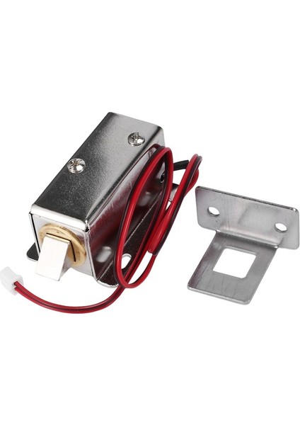 Mini Elektromanyetik Kilit Dc 12V Elektrik Cıvatası Kilidi Küçük Elektrik Kontrol Kabini Kapı Kilidi (B) (Yurt Dışından)