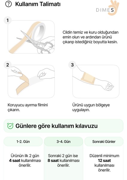 LUOFUCON® Silikon Bant Skar Keloid Estetik Ameliyat İzi Dikiş İz