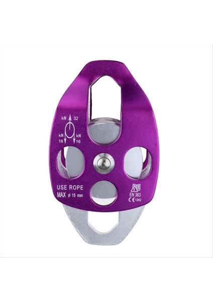 Sistemi Tırmanma Için Çift Kasnak Tırmanma Kurtarma Sürükleme Tırmanma Çift Kasnak Kaldırıcı Dış Mekan Tırmanma Aksesuarları (Yurt Dışından)