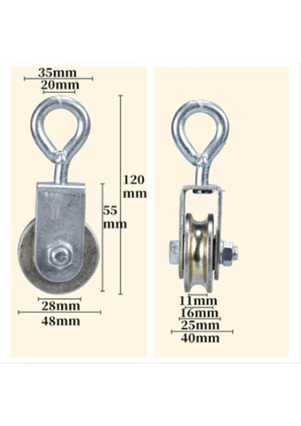 1 Pc Kablo Kasnak Dönüş Çekiş Çarkı Paslanmaz Çelik Döner Kasnak Bloğu (Yurt Dışından) modelleri