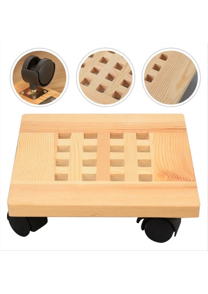 Bitki Saksı Rafı Tekerlekler ile Hareketli Bitki Standı Kapalı Bitkiler Ev Bitkileri Dışında Ekici Dış Mekan (Yurt Dışından) fırsatları