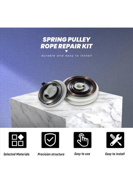 5200 5800 52CC 58CC Çince Testere Için Kolay Marş Geri Tepme Yayının Kasnağı Ipi Onarım Kiti Gazı Testereleri (Yurt Dışından) fiyatları