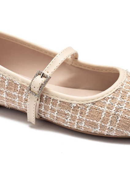 Kadın Babet Taşlı Tokalı Bantlı Kemerli Hafif Rahat Şık Iş Ofis Günlük Ayakkabı modelleri