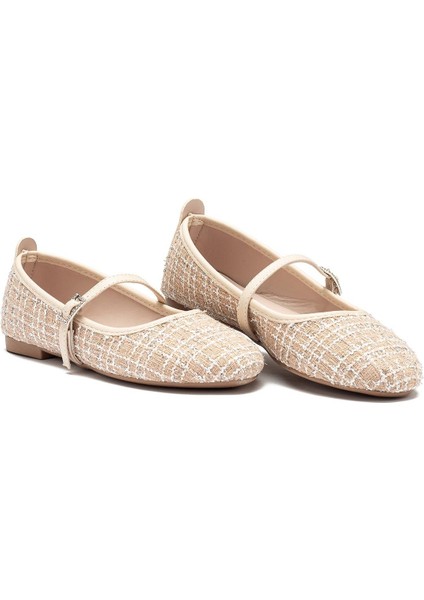 Kadın Babet Taşlı Tokalı Bantlı Kemerli Hafif Rahat Şık Iş Ofis Günlük Ayakkabı indirimleri