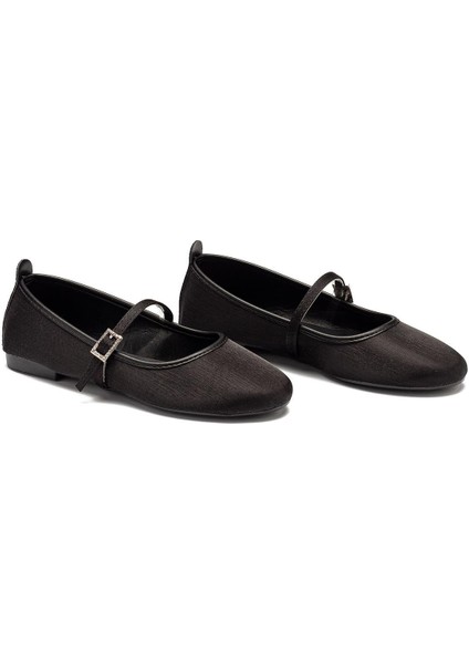 Kadın Babet Bantlı Kemerli Hafif Rahat Şık Iş Ofis Günlük Ayakkabı indirimleri