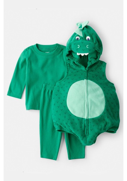 Erkek Bebek Yeşil Kostüm