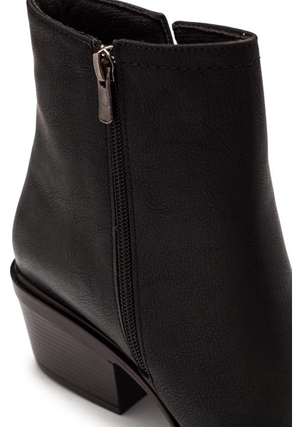 Kadın Streç Bot Bilekli Kısa Küt Kalıp Deri Kaliteli Bot Topuklu Kışlık Bot & Bootie modelleri