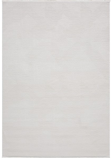 Diva Krem Halı Akrilik Halı Yumuşak Dokulu Salon Oturma Odası Yatak Odası Halısı 0271