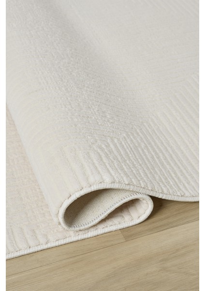 Diva Krem Halı Akrilik Halı Yumuşak Dokulu Salon Oturma Odası Yatak Odası Halısı 0271 modelleri