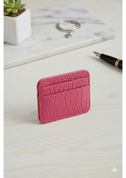Deri Görünümlü Parlak Kartlık Mini & Cüzdan fiyatları