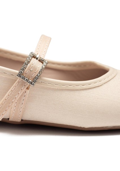 Kadın Babet Bantlı Kemerli Hafif Rahat Şık Iş Ofis Günlük Ayakkabı fırsatları