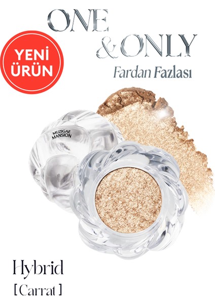 Yoğun Işıltılı Krem Dokulu Çok Amaçlı Tekli Far Muzıgae Mansıon One&only Shadow Hybrid (Carrat)