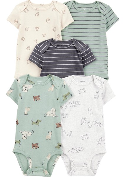 Erkek Bebek Desenli Çoklu Paket