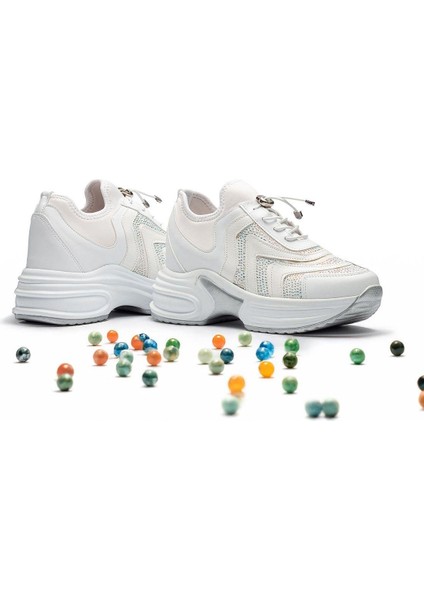 Kadın Faylon Taban Rahat Kalıp Yürüyüş ve Ortopedik Spor Ayakkabı