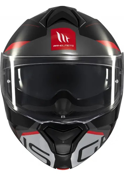 Kask mt Genesis Sv Atempo B15 Çene Açılır Parlak Kır/beyaz modelleri