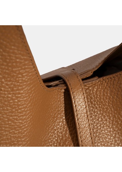 Kadın Taba Deri Hobo Çanta indirimleri