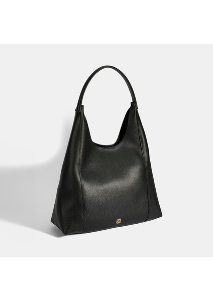 Kadın Siyah Deri Omuz Çantası fiyatları