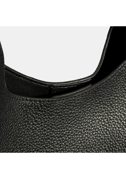 Kadın Siyah Deri Omuz Çantası fırsatları