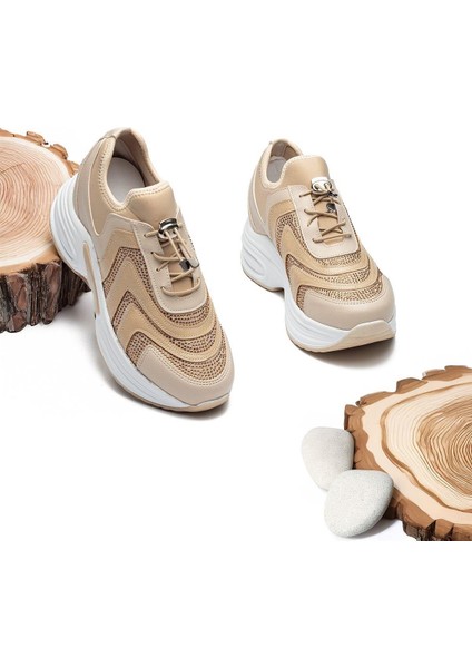 Kadın Faylon Taban Rahat Kalıp Yürüyüş ve Ortopedik Spor Ayakkabı