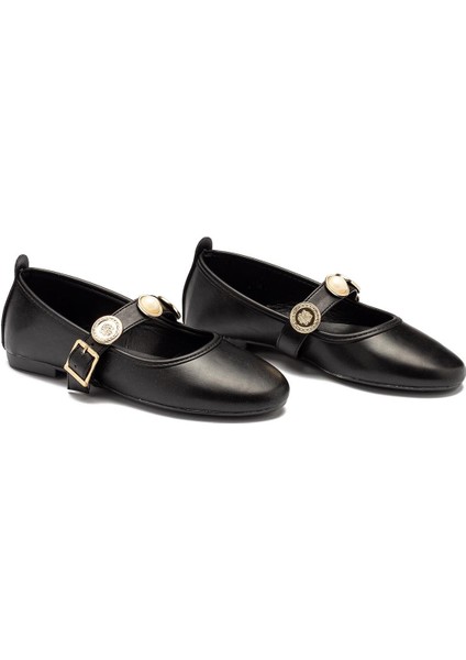 Kadın Babet Paralı Bantlı Kemerli Hafif Rahat Şık Iş Ofis Günlük Ayakkabı modelleri