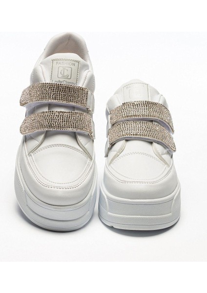 Kadın Günlük Faylon Taban Rahat Kalıp Yürüyüş ve Ortopedik Spor Ayakkabı