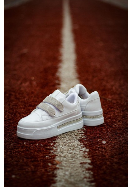 Kadın Günlük Faylon Taban Rahat Kalıp Yürüyüş ve Ortopedik Spor Ayakkabı